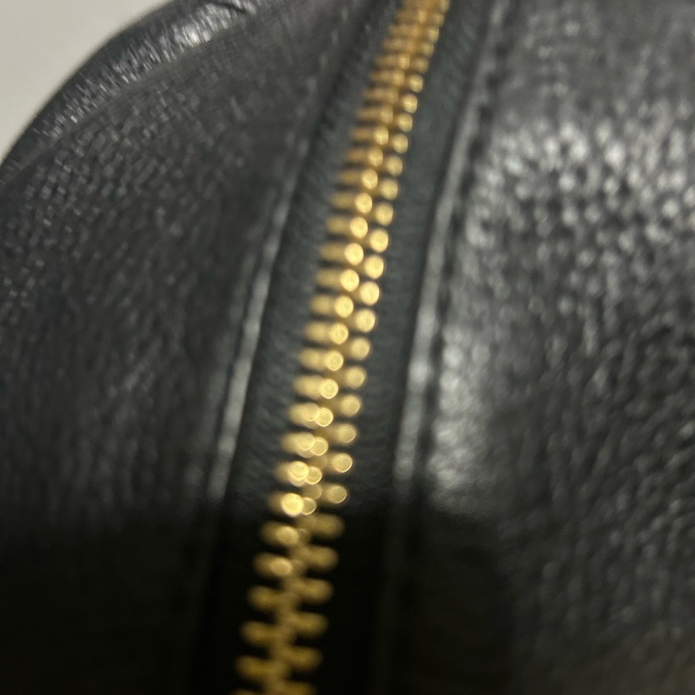 Tory Burch Black Shoulder Bag with Gold Accents - Picture 5 of 8